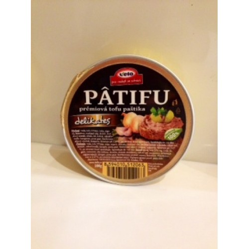 Veto Paštéta tofu delikates Patifu – ALU 100g 